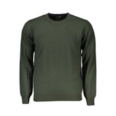 Harmont & Blaine Chic Green Crew Neck Designer Sweater -   -  Harmont & Blaine.